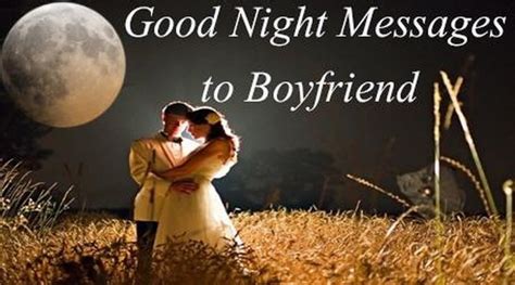 Good Night Messages to Boyfriend, Romantic Goodnight Text Message