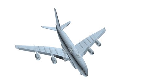 airbus a380 3d model