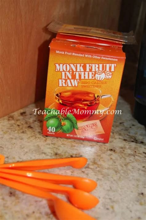 Treats and Drinks with Monk Fruit In The Raw! #InTheRawParty - Teachable Mommy