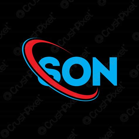 SON logo. SON letter. SON letter logo design. Initials SON - stock ...