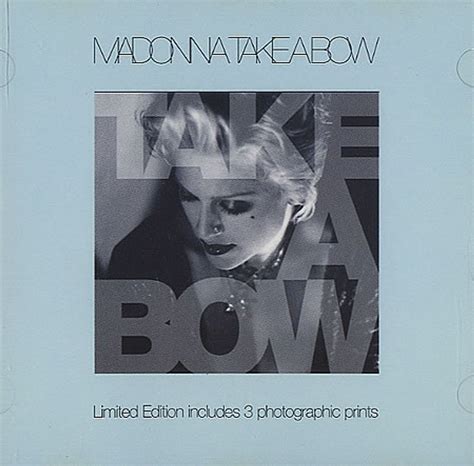 Madonna Take A Bow - Part 1 & 2 UK 2-CD single set — RareVinyl.com