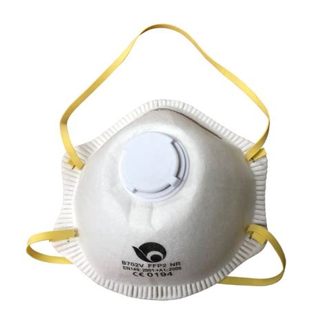 Dust mask FFP2V, p/10 - Dust masks