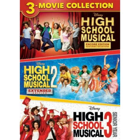 High School Musical: 3-Movie Collection (DVD) - Walmart.com - Walmart.com