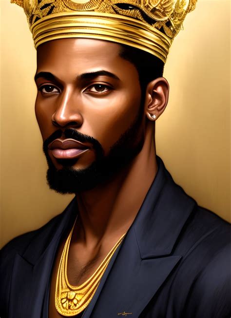 Peace Black King | Black love art, African royalty, King picture