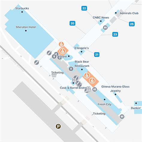 Hartford Bradley Airport Map: Guide to BDL's Terminals - iFLY