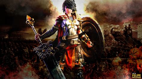 Smite - Bellona wallpaper by FelipeAbreu on DeviantArt