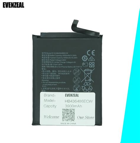 EVENZEAL 1pcs Smart Mobile Phone Battery For Huawei Mate 10 Mate 10 pro Mate 10 lite AL00 L09 ...