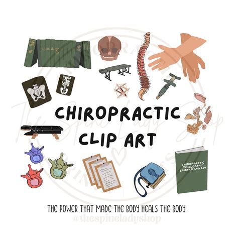 Chiropractic Clip Art Clipart Vitalistic Chiropractic Chiropractor Gift Prints Wall Art Includes ...