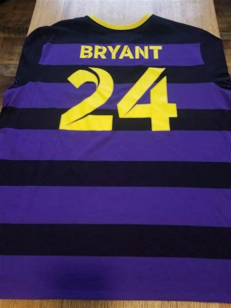 Kobe Bryant Mamba Rare Soccer Jersey XL Limited Edition One of a Kind ...