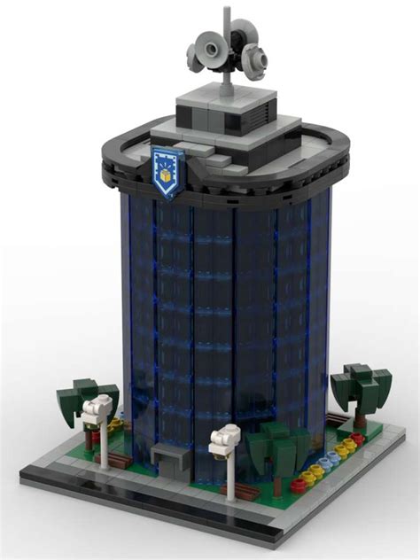 LEGO MOC Modular Office Building #11 by meregt | Rebrickable - Build ...