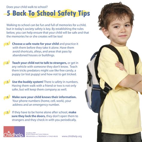 School Safety Tips For Kids