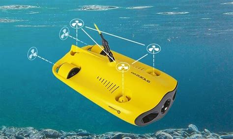 Underwater Robot Portable Underwater Inspection Submarine Underwater Drone 64g Photography ...