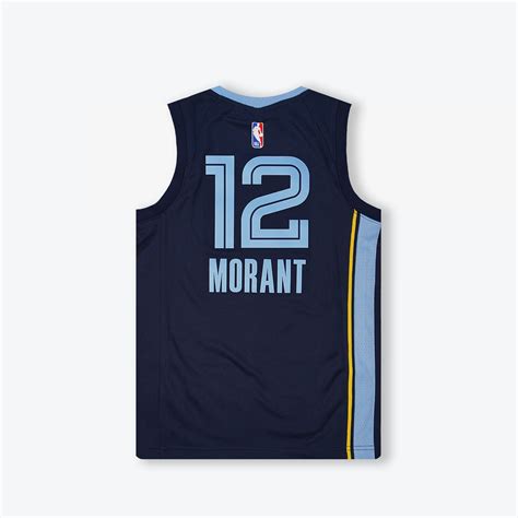 Ja Morant Memphis Grizzlies Icon Edition Youth Swingman Jersey - Navy ...