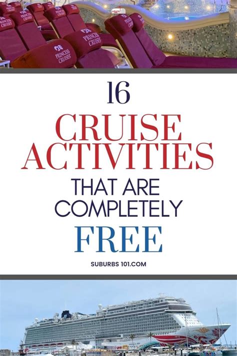 16 Cruise Activities that are Completely Free - Suburbs 101