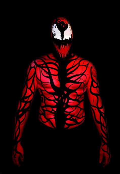 Carnage Bodypainting by bomb109 on deviantART | Bodypainting, Halloween ...