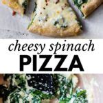 Spinach Pizza - The Almond Eater