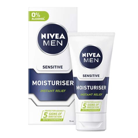 NIVEA MEN SENSITIVE MOISTURISER 75ML | Molloys Pharmacy | Ireland