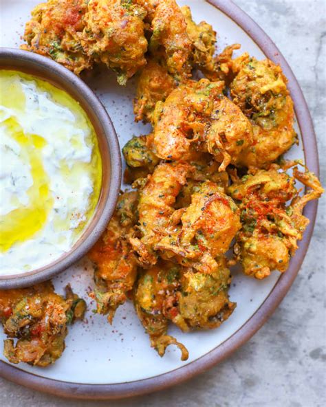 Shrimp Pakora with Cucumber Raita Recipe | The Kitchn