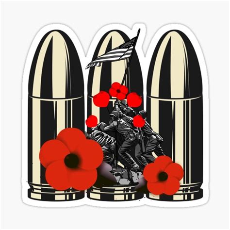 "Veterans day 2022-bullets soldier scene-Poppy Flower Armed Forces Day ...