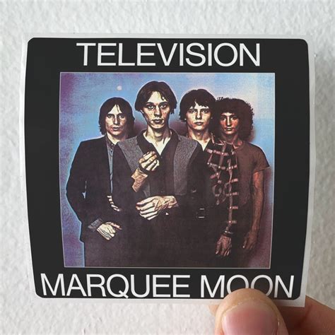 Television Marquee Moon Album Cover Sticker