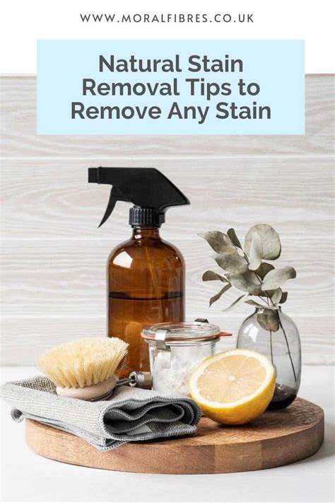 12 Natural Stain Remover Tips For All Your Laundry Woes - Moral Fibres