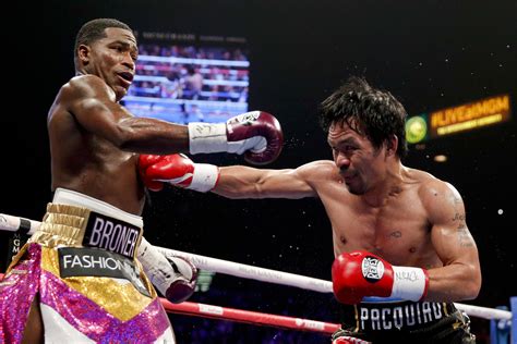 Manny Pacquiao dominates in retaining welterweight title against Adrien ...