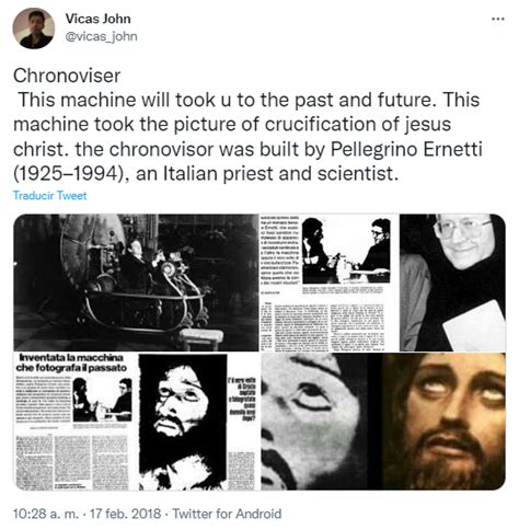 Chronovisor: Is there a secret time machine in the Vatican?