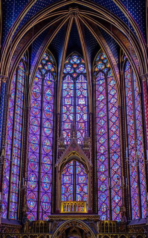 Sainte-Chapelle | Beautiful stained-glass Gothic chapel on I… | Flickr