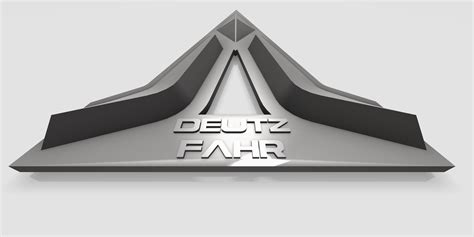 Same-Deutz Fahr-Logo 3D Model 3D printable STL DWG IGE IGS IGES IAM ...