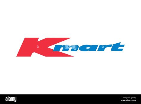 Kmart Australia, Logo, White background Stock Photo - Alamy