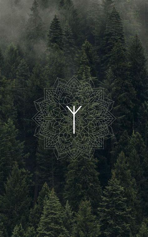 Protection rune wallpaper | Viking wallpaper, Viking runes, Viking art