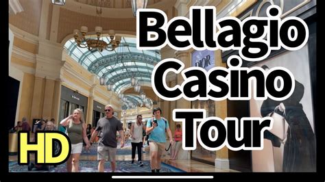 Bellagio Casino and Slots Walk and Resort Tour Las Vegas - YouTube