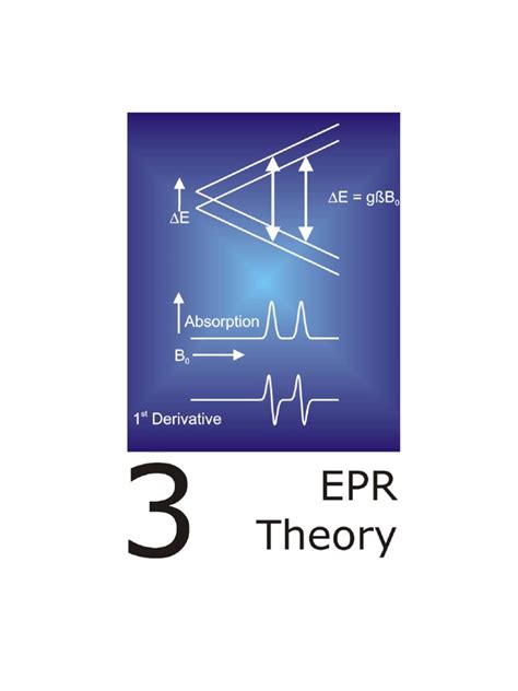 EPR+Theory | Electron Paramagnetic Resonance | Electromagnetic Radiation