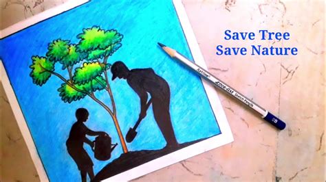 World Nature Conservation day drawing || How to make Nature Conservation day poster - YouTube