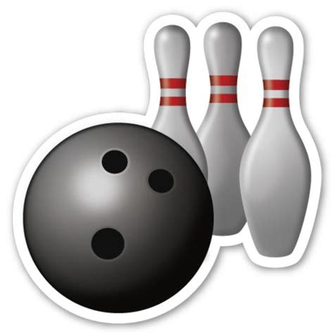 Bowling | EmojiStickers.com | Bowling, Emoji stickers, Emoji pictures