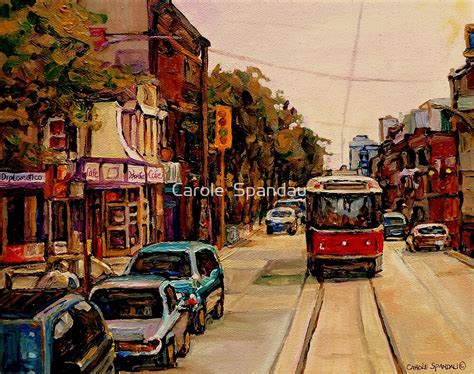 "PAINTINGS OF TORONTO TORONTO ART TORONTO CITY SCENE PAINTINGS TORONTO ...