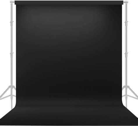 LS Photography 10' x 20' Photo Video Studio Seamless Solid Black ...