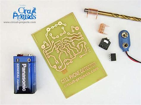 Cell Phone Detector Project Circuit Diagram Using Lm358