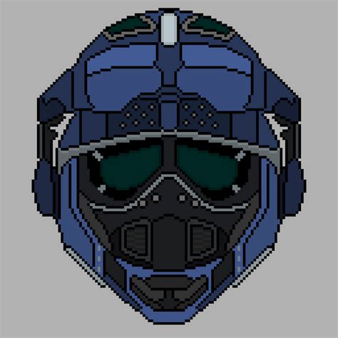 Benjamin Carmine's Helmet (GIF) by WarpMaster78 on DeviantArt