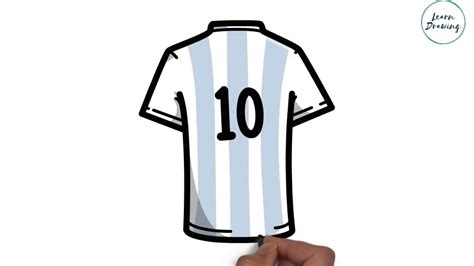 Soccer Jersey Drawing at PaintingValley.com | Explore collection of ...