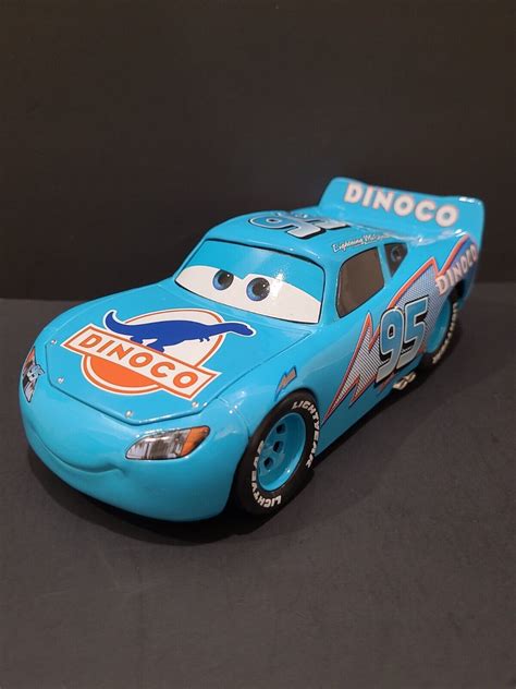 Jada Toys Disney Pixar CARS DINOCO Lightning McQueen 98353 Diecast ...