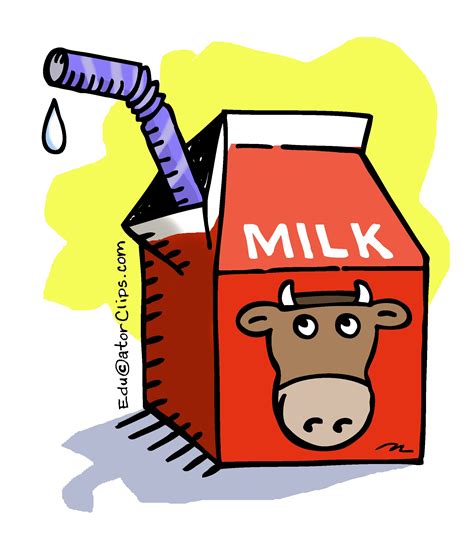 Milk Carton Clip Art