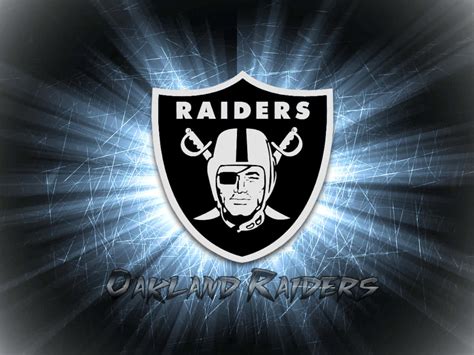 Download Image Official Oakland Raiders Logo Wallpaper | Wallpapers.com