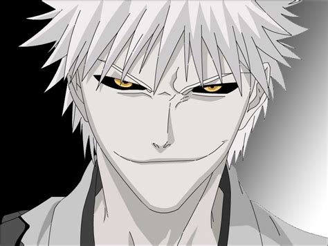 Hollow Ichigo smiles by Mifang on DeviantArt