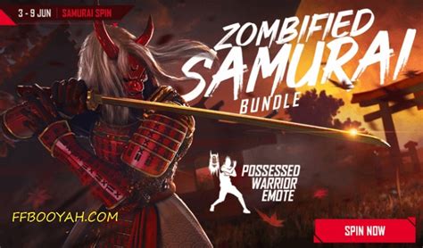 How to get the Zombiefied Samurai bundle from Samurai spin event: Free ...