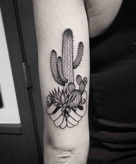 Pin on The Best Cactus Tattoos