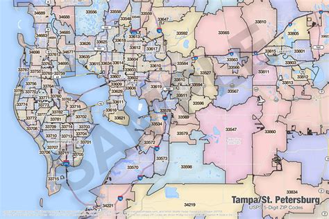 Tampa Area Zip Code Map Us States Map | Porn Sex Picture