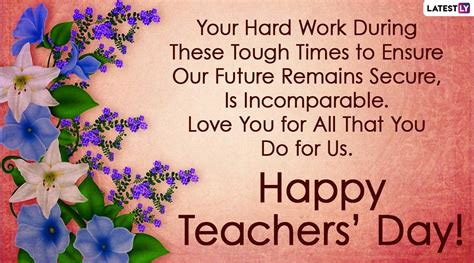 Happy Teachers’ Day 2020 Wishes: Thank You Notes, Appreciative Messages and Heart-Warming Quotes ...