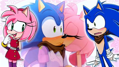 SONIC AND AMY ARE DATING? - Sonic Boom SonAmy Dating Sim - YouTube