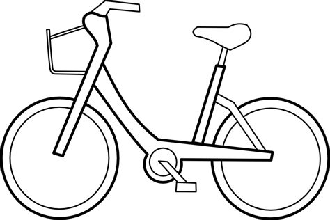 Free Bicycle Clipart Black And White, Download Free Bicycle Clipart ...